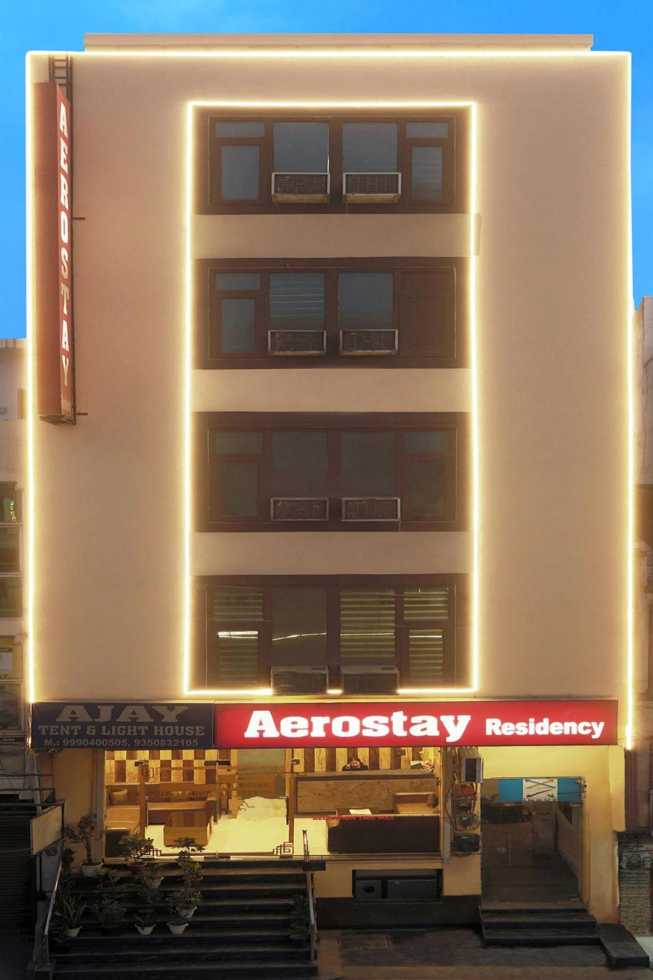 ניו דלהי Hotel Aerostay Residency Igi Airport Delhi מראה חיצוני תמונה